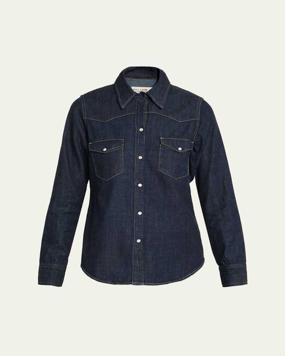 Travis Denim Western Shirt